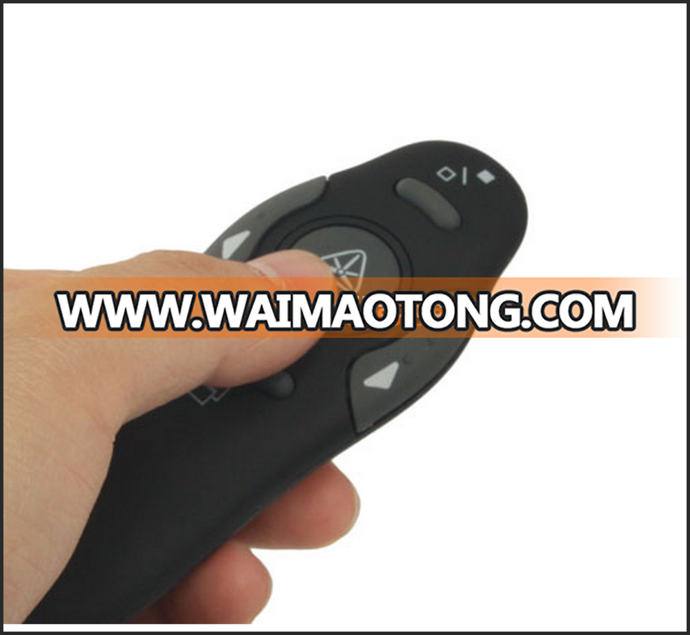 2.4GHz USB Wireless Presenter with Laser Pointer Red Beam 5mw Laser pointer Pen Rf PPT Presentation Mouse Puntero Lazer Pointer